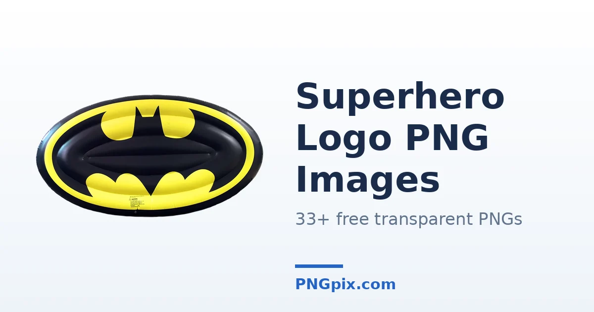 Superhero Logo PNG images