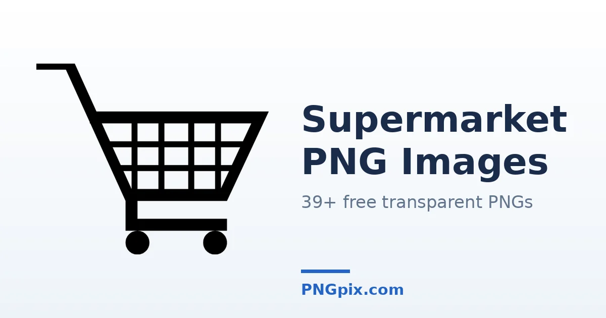 Supermarket PNG images