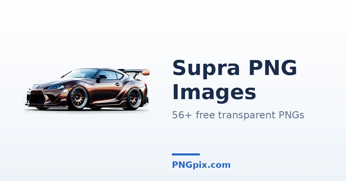 Supra PNG images