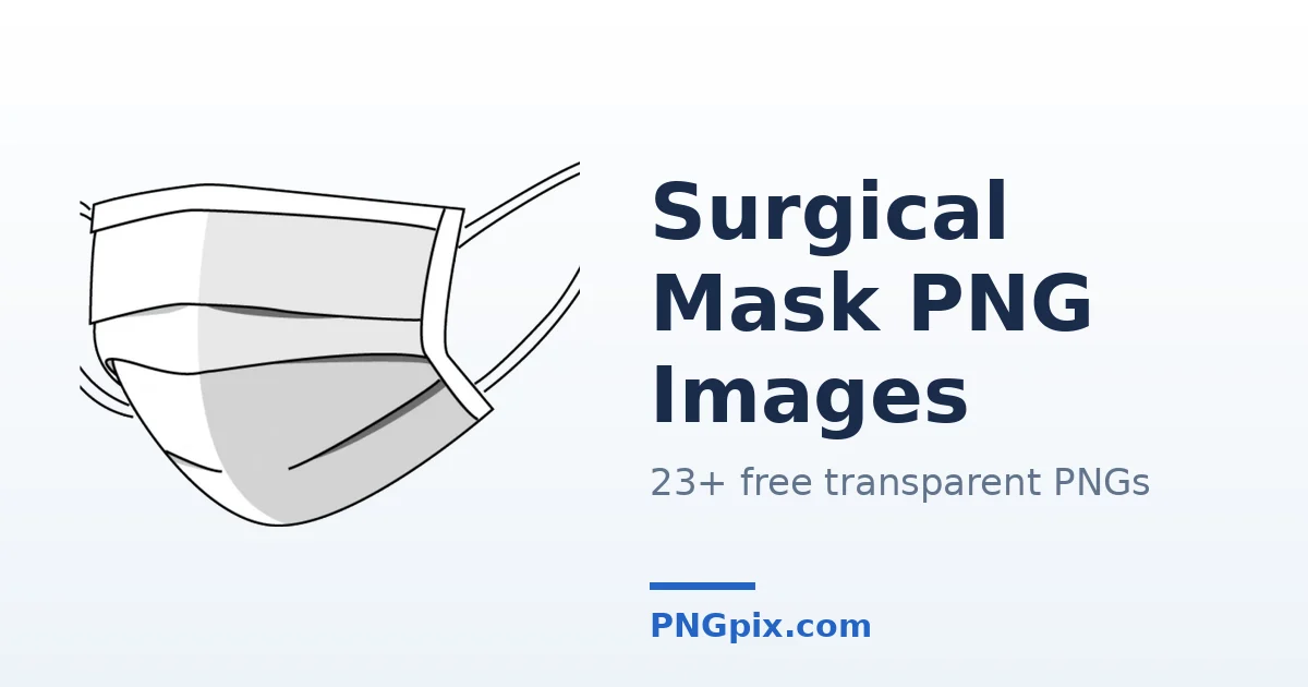 Surgical Mask PNG images