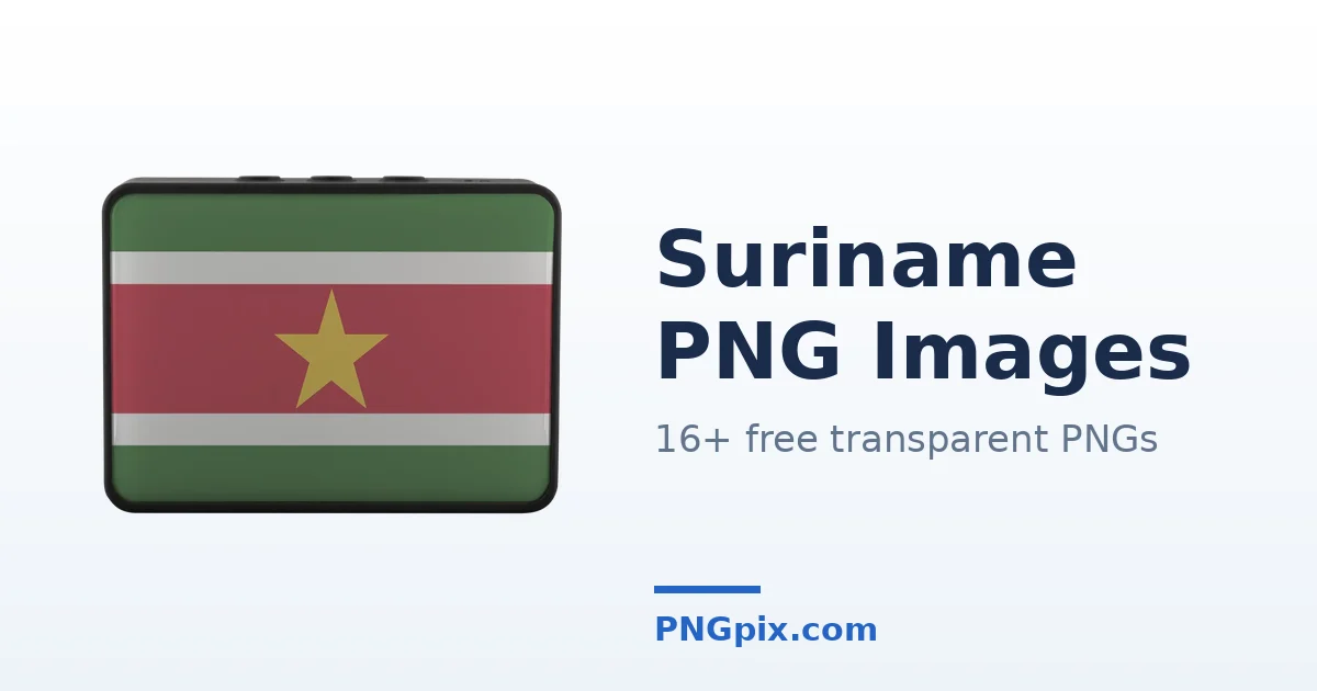 Suriname PNG images