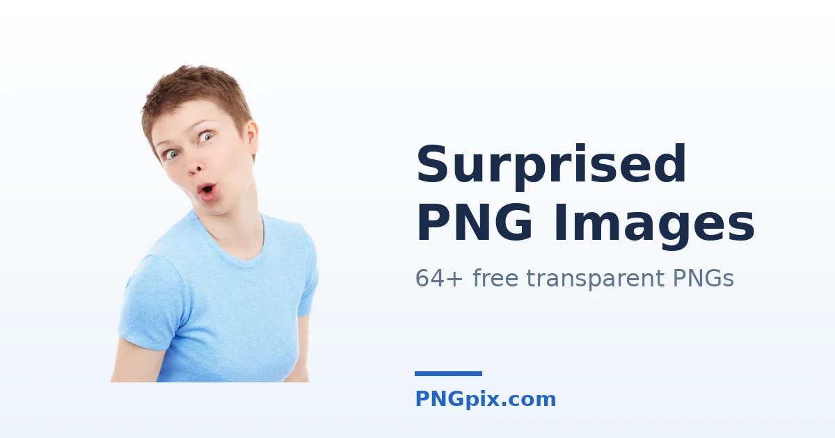 Surprised PNG images