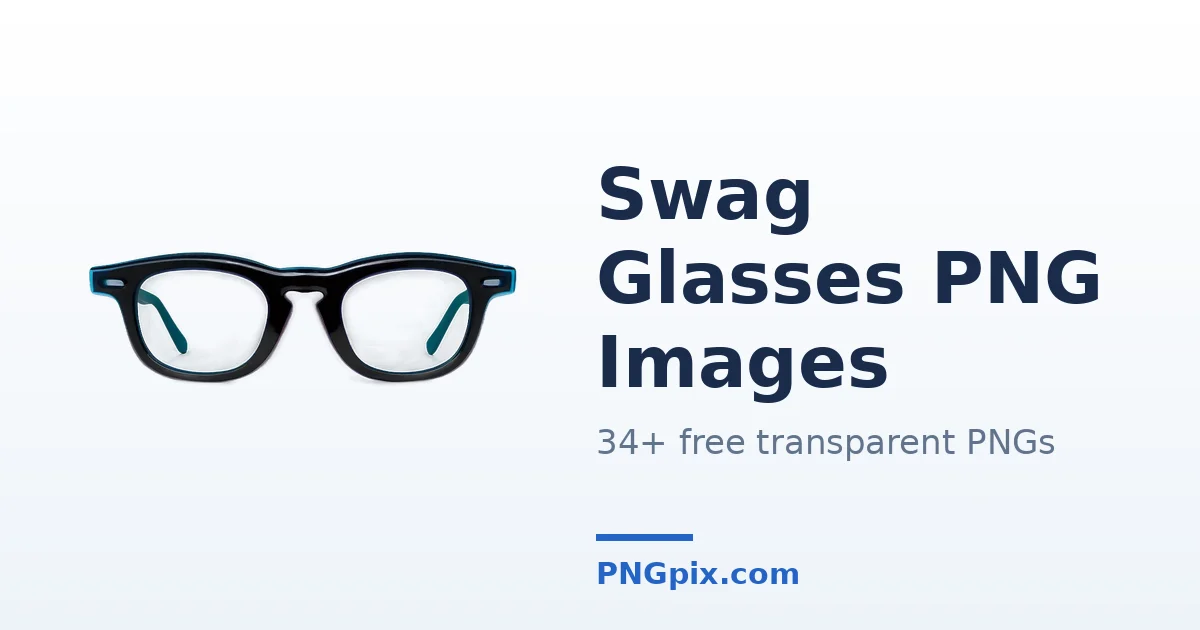 Swag Glasses PNG images