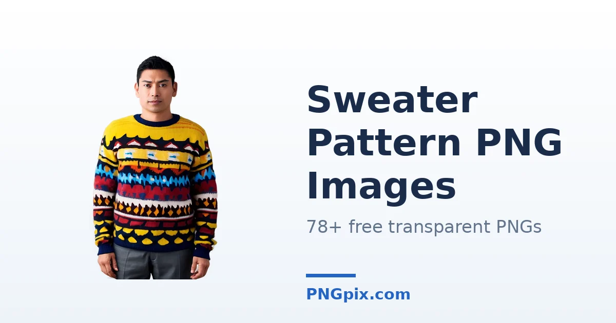 Sweater Pattern PNG images