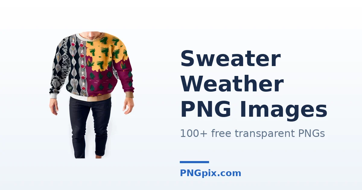 Sweater Weather PNG images