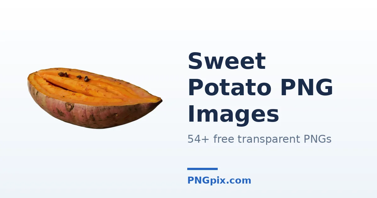 Sweet Potato PNG images
