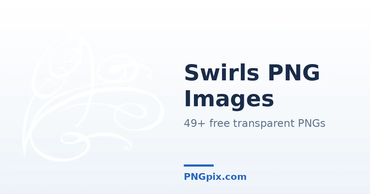 Swirls PNG images