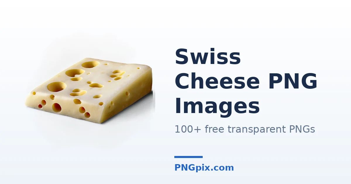Swiss Cheese PNG images