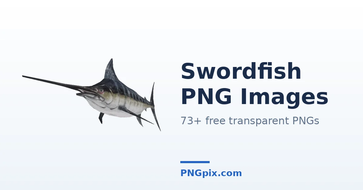 Swordfish PNG images