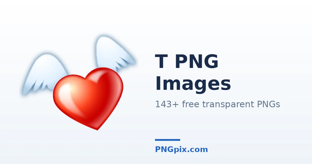 T PNG images