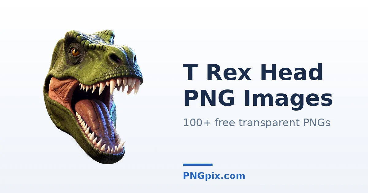 T Rex Head PNG images