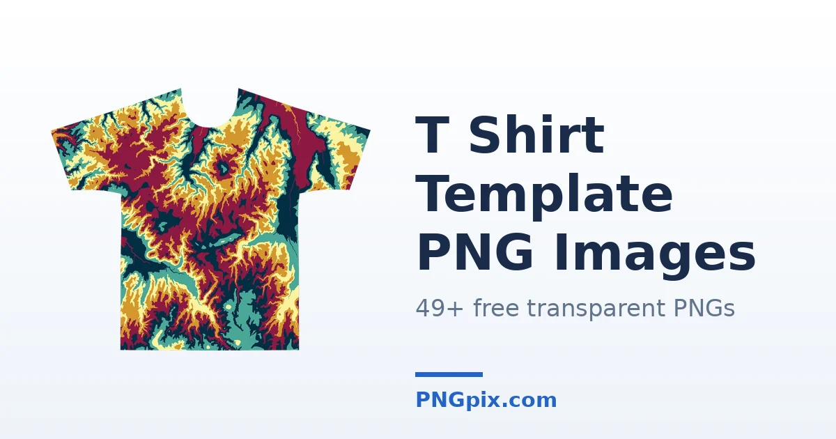 T Shirt Template PNG images