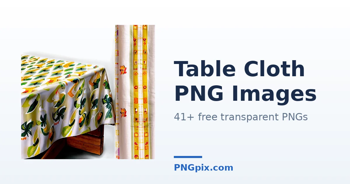 Table Cloth PNG images