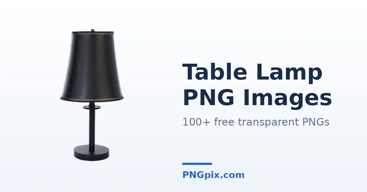 Table Lamp PNG images