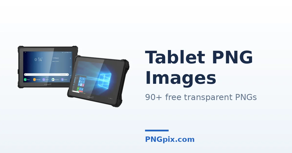Tablet PNG images