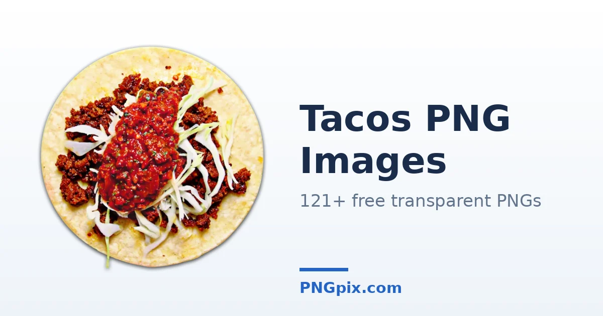 Tacos PNG images