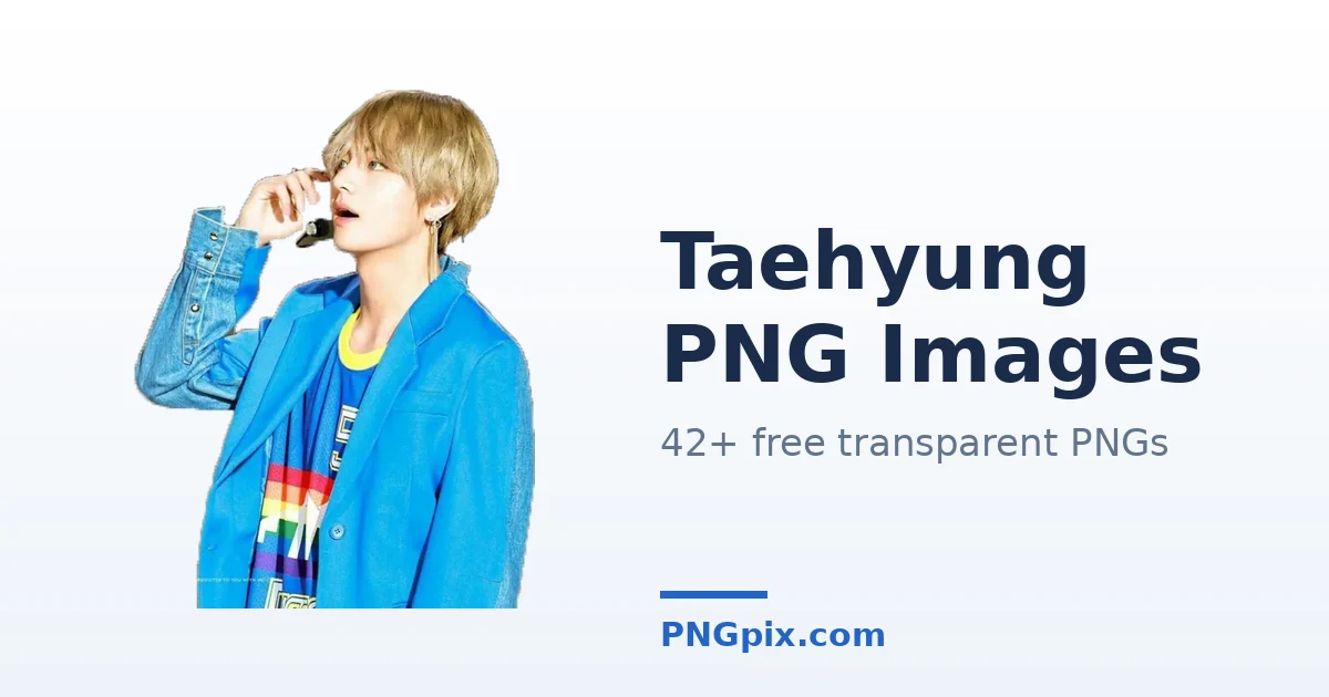Taehyung PNG images