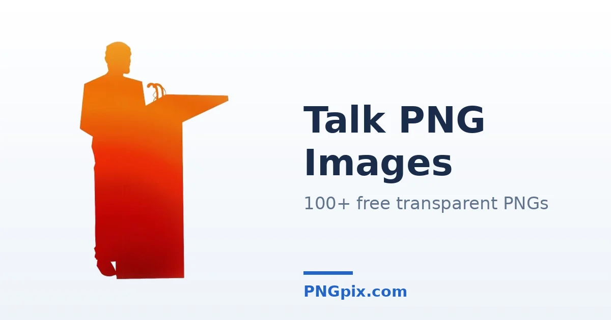 Talk PNG images