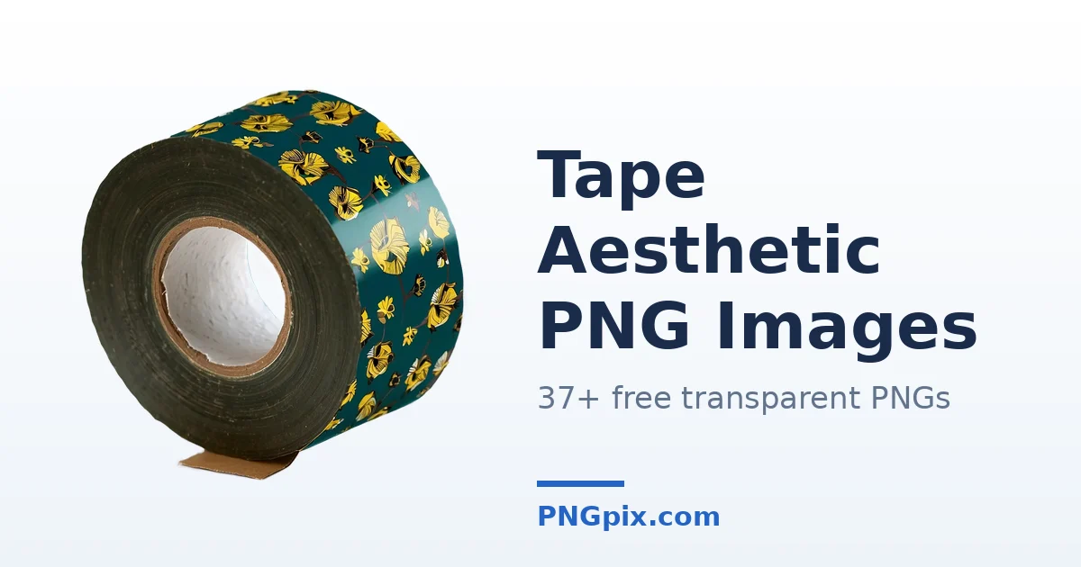 Tape Aesthetic PNG images