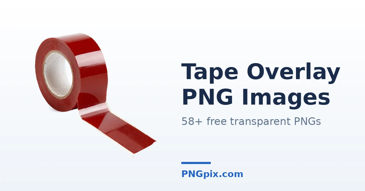 Tape Overlay PNG images