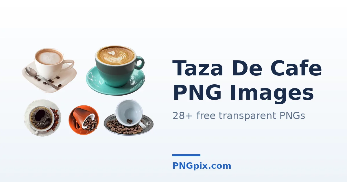 Taza De Cafe PNG images
