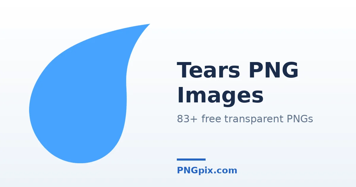 Tears PNG images
