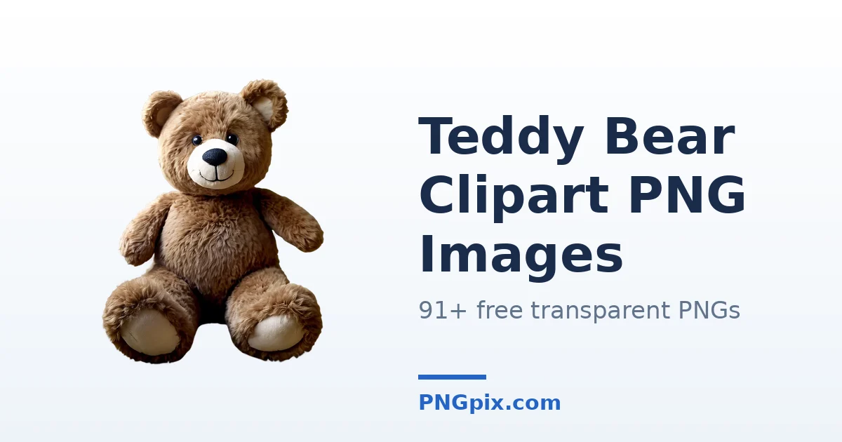 Teddy Bear Clipart PNG images
