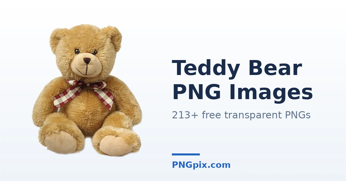 Teddy Bear PNG images