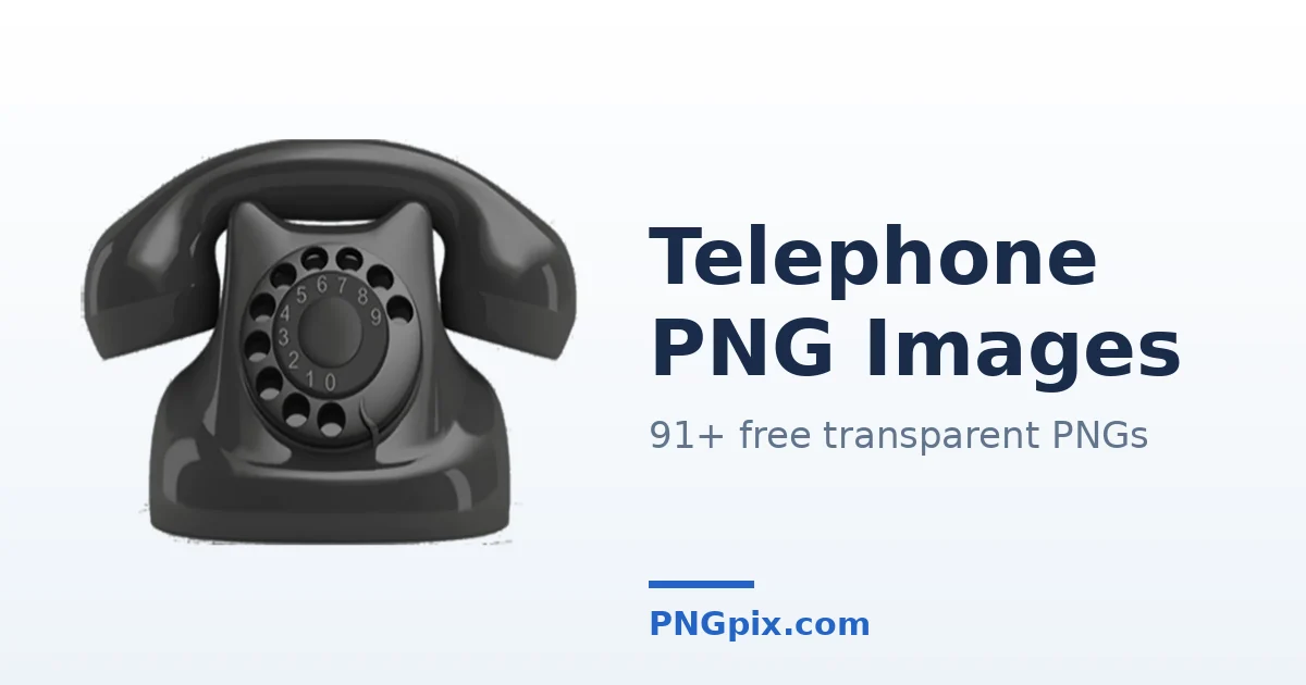 Telephone PNG images