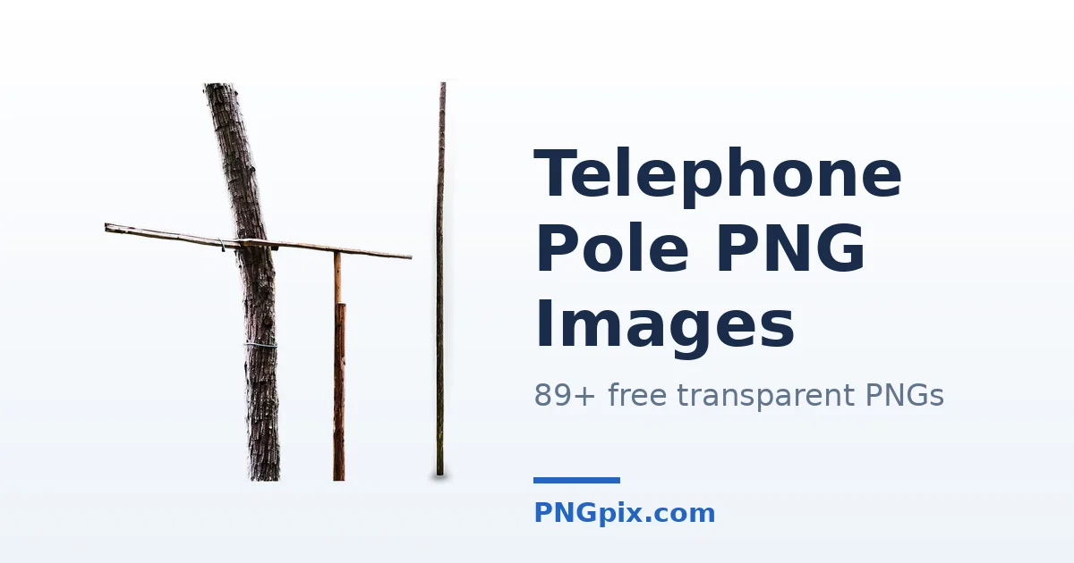 Telephone Pole PNG images