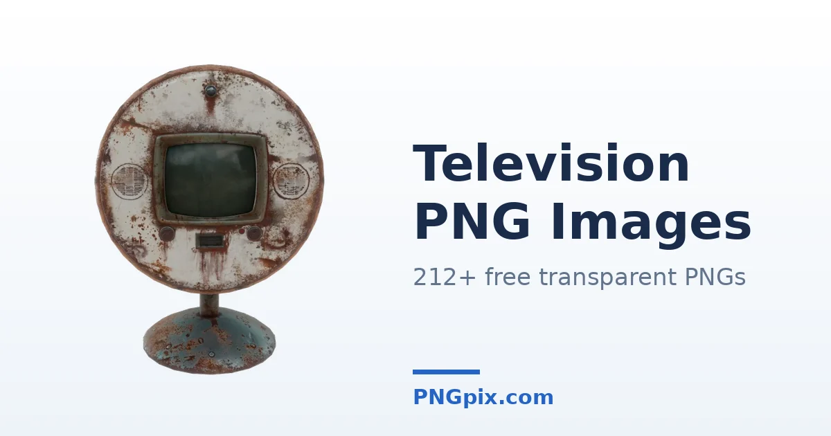 Television PNG images