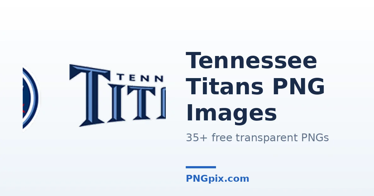 Tennessee Titans PNG images