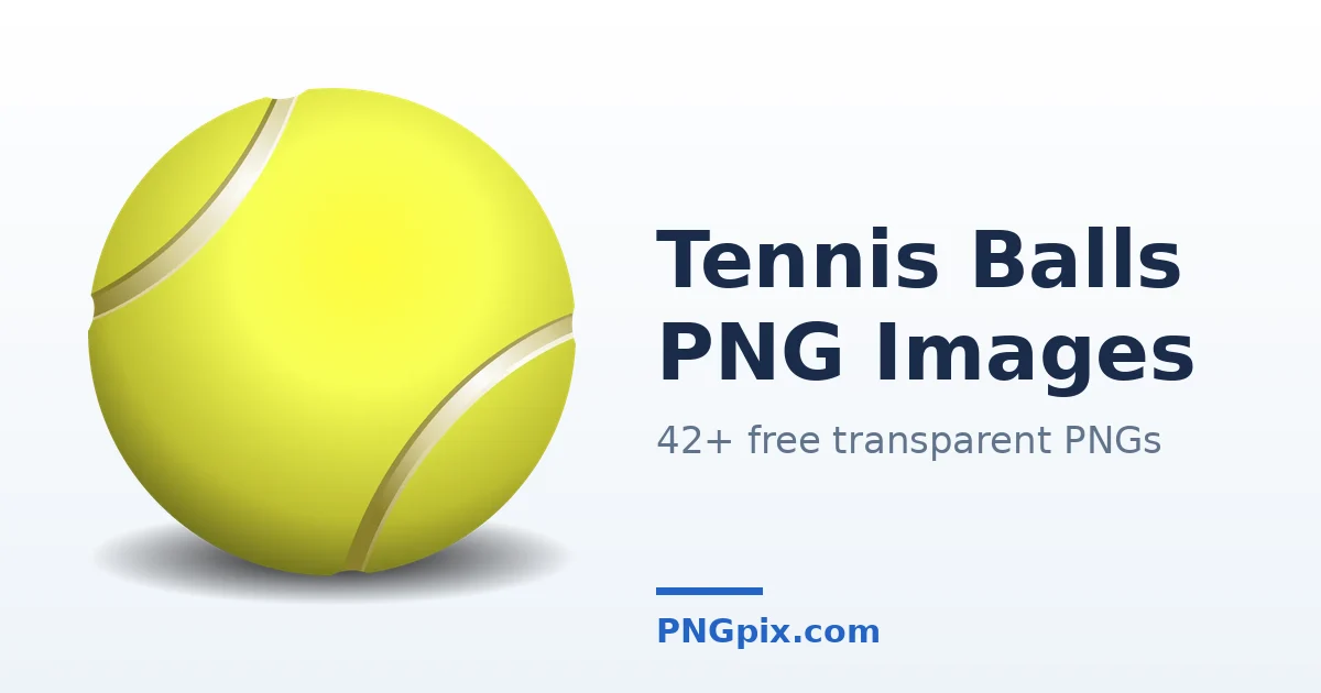 Tennis Balls PNG images