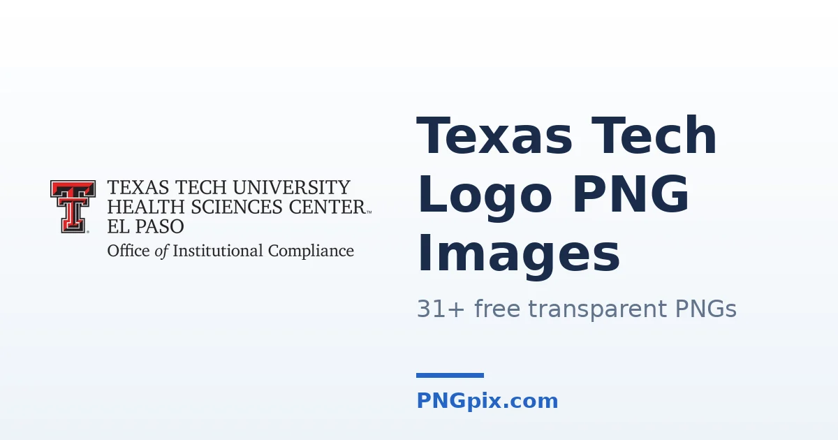Texas Tech Logo PNG images