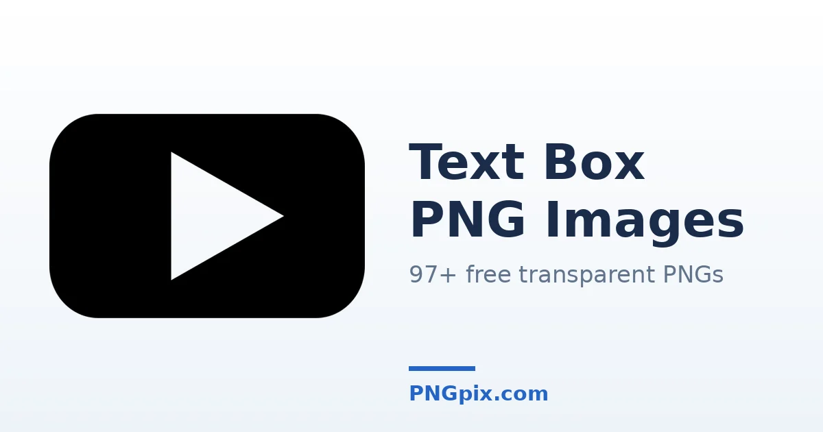 Text Box PNG images