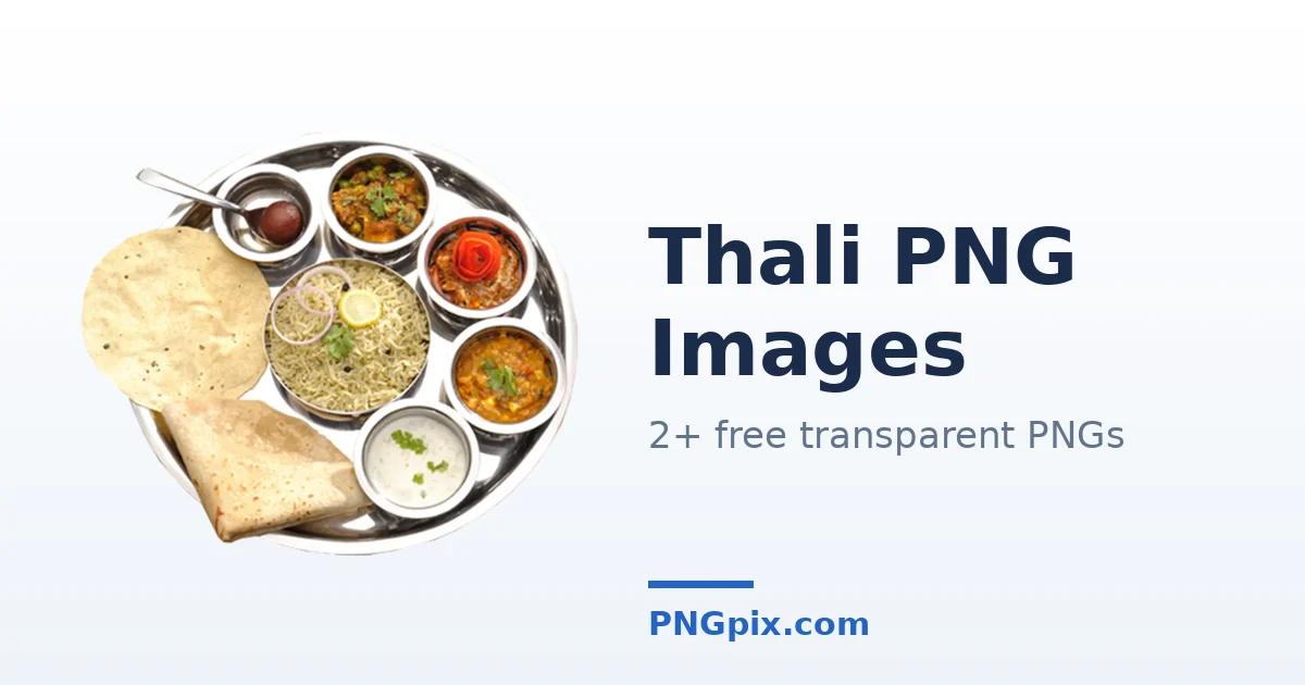 Thali PNG images