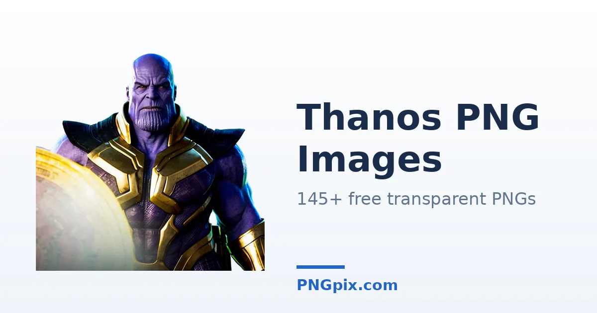 Thanos PNG images