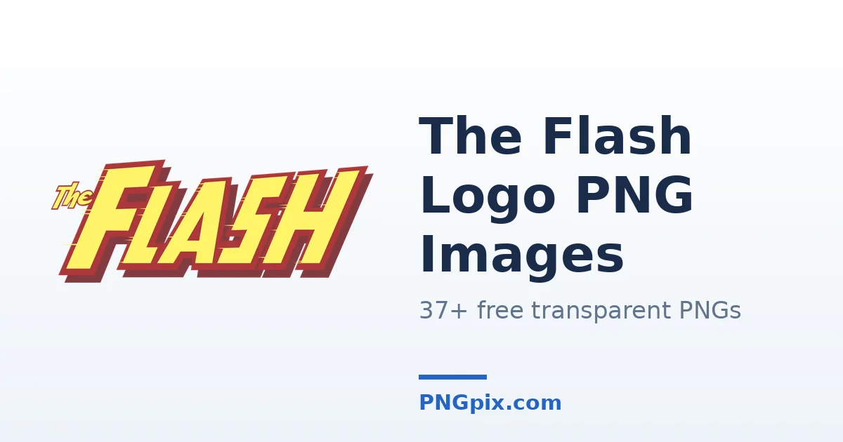 The Flash Logo PNG images