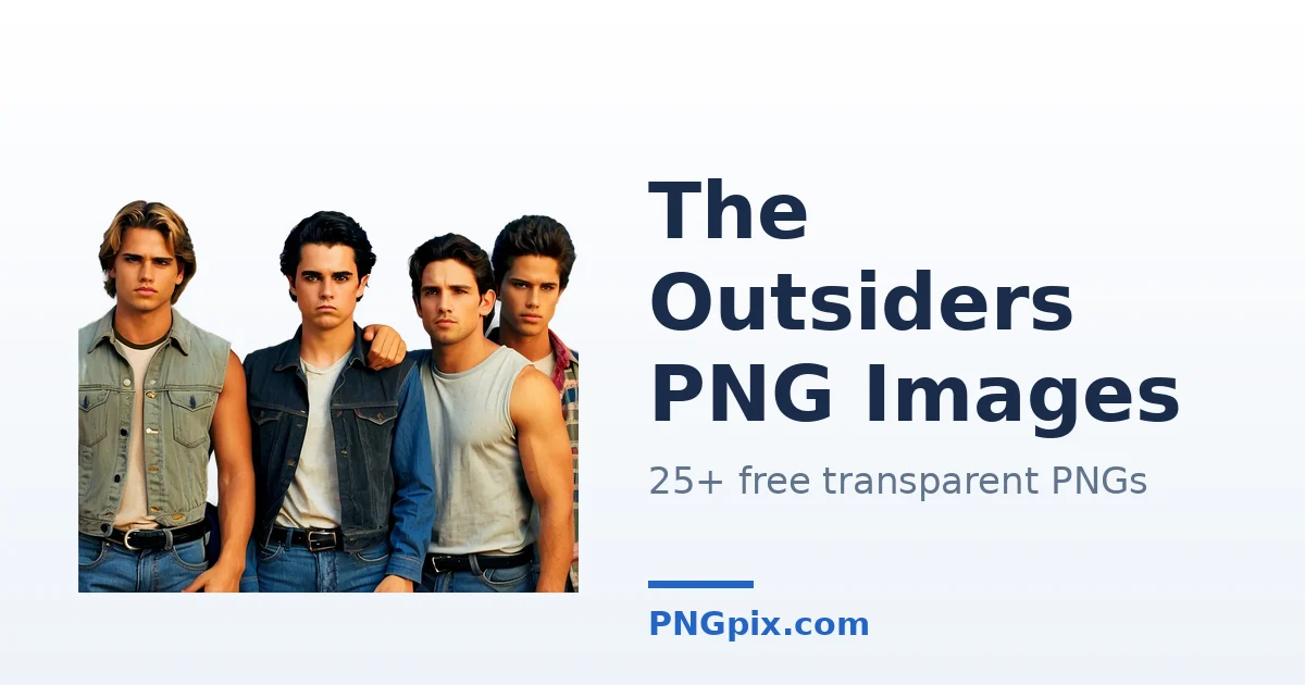 The Outsiders PNG images