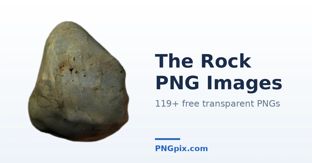The Rock PNG images