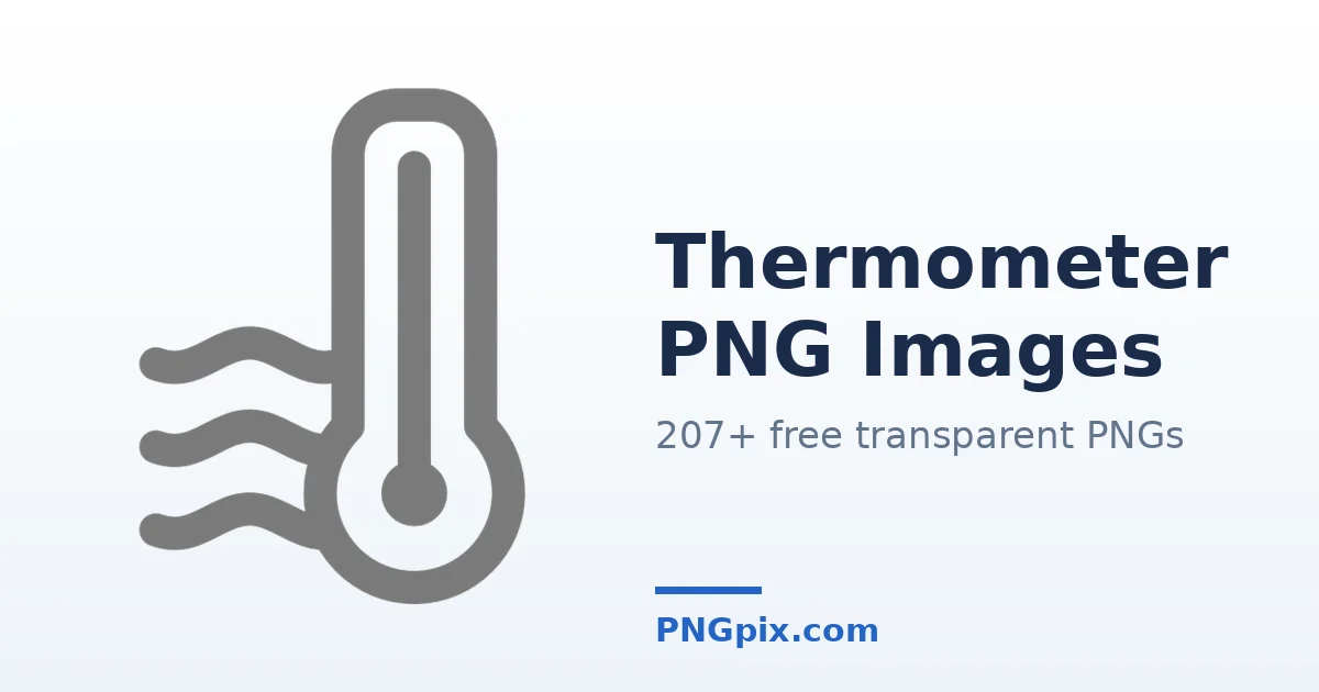 Thermometer PNG images