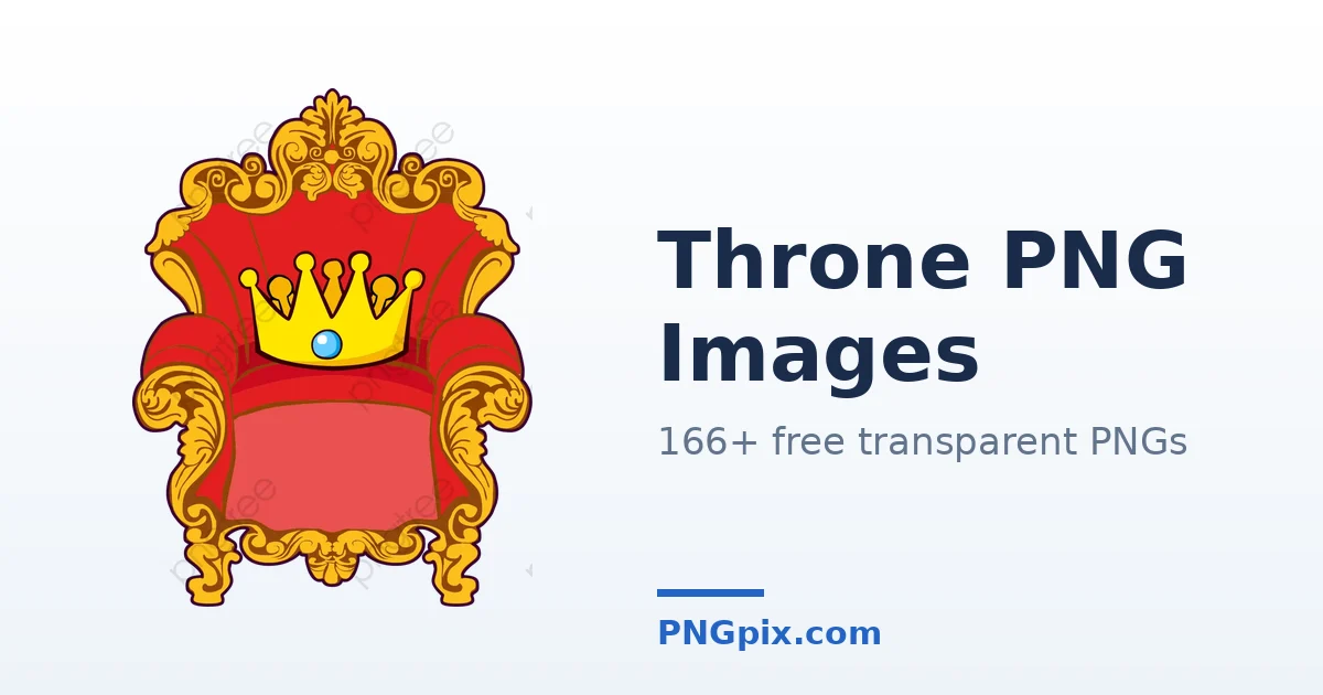 Throne PNG images