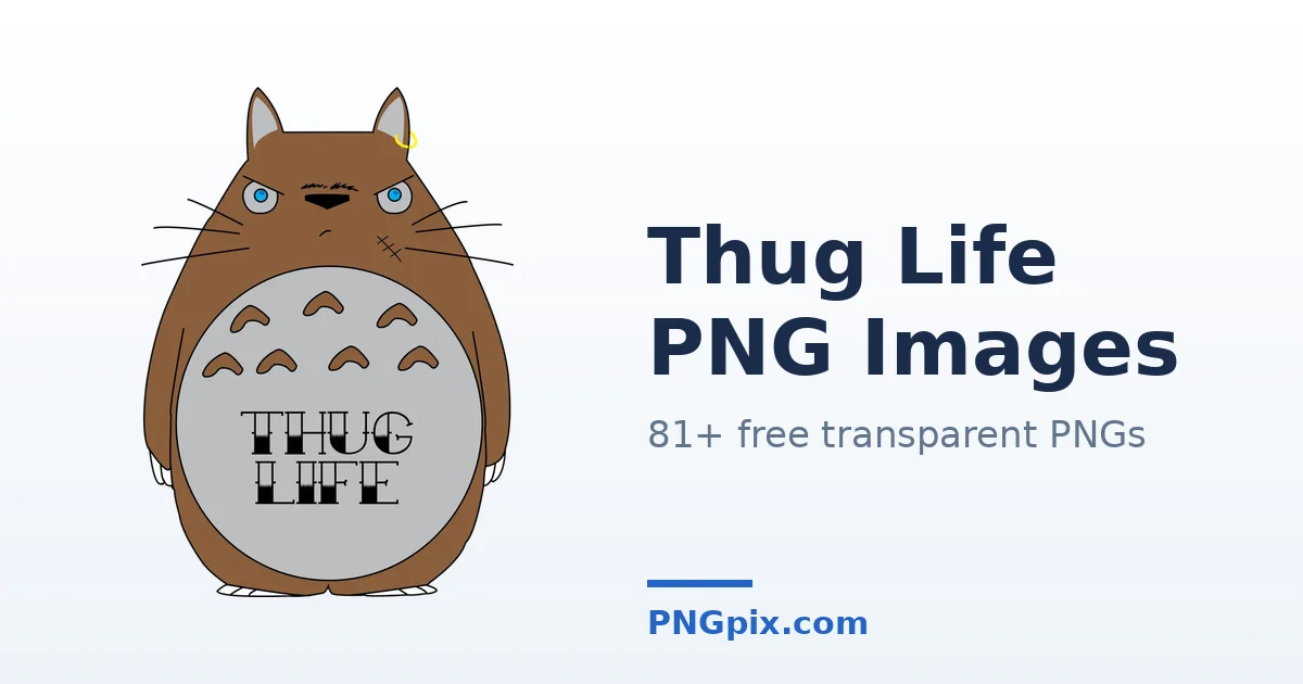 Thug Life PNG images