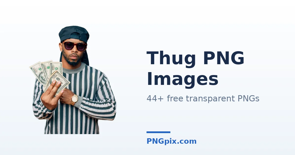 Thug PNG images