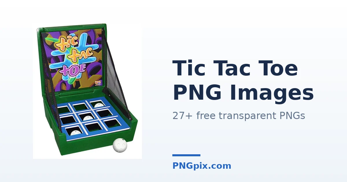 Tic Tac Toe PNG images