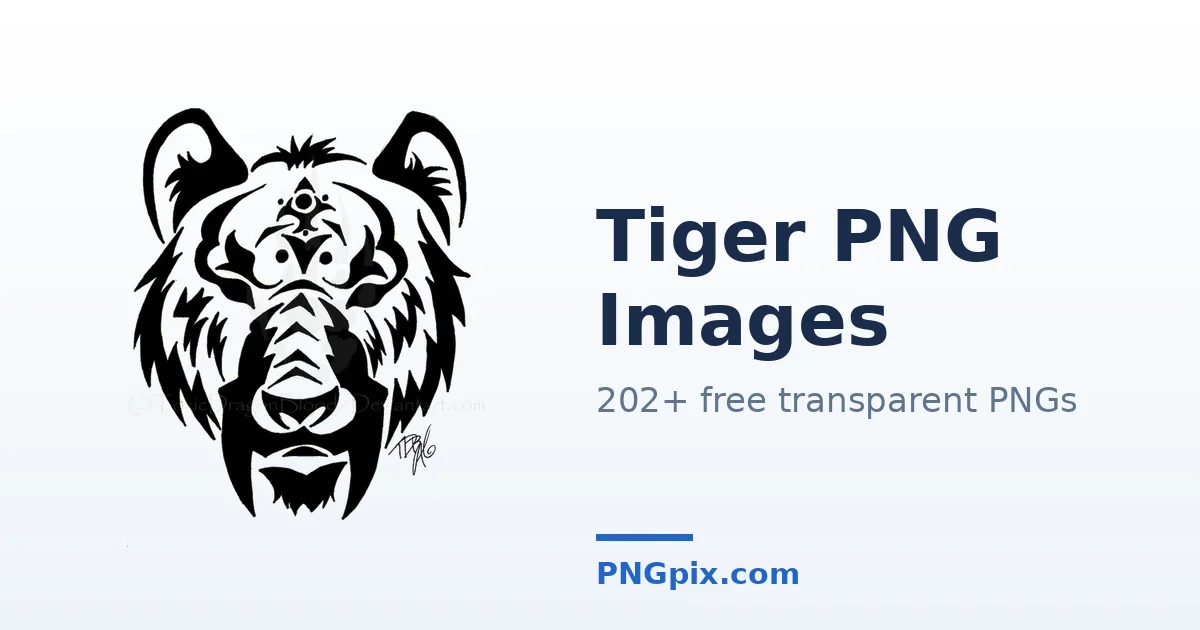 Tiger PNG images
