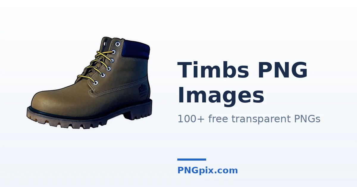 Timbs PNG images