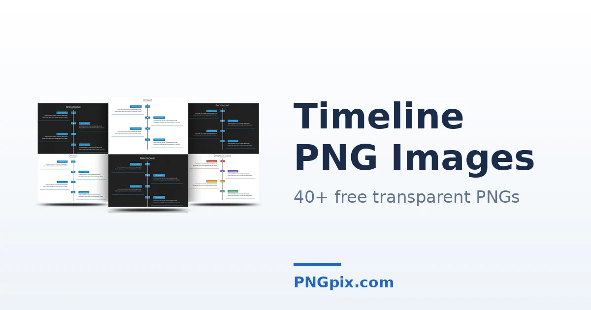 Timeline PNG images