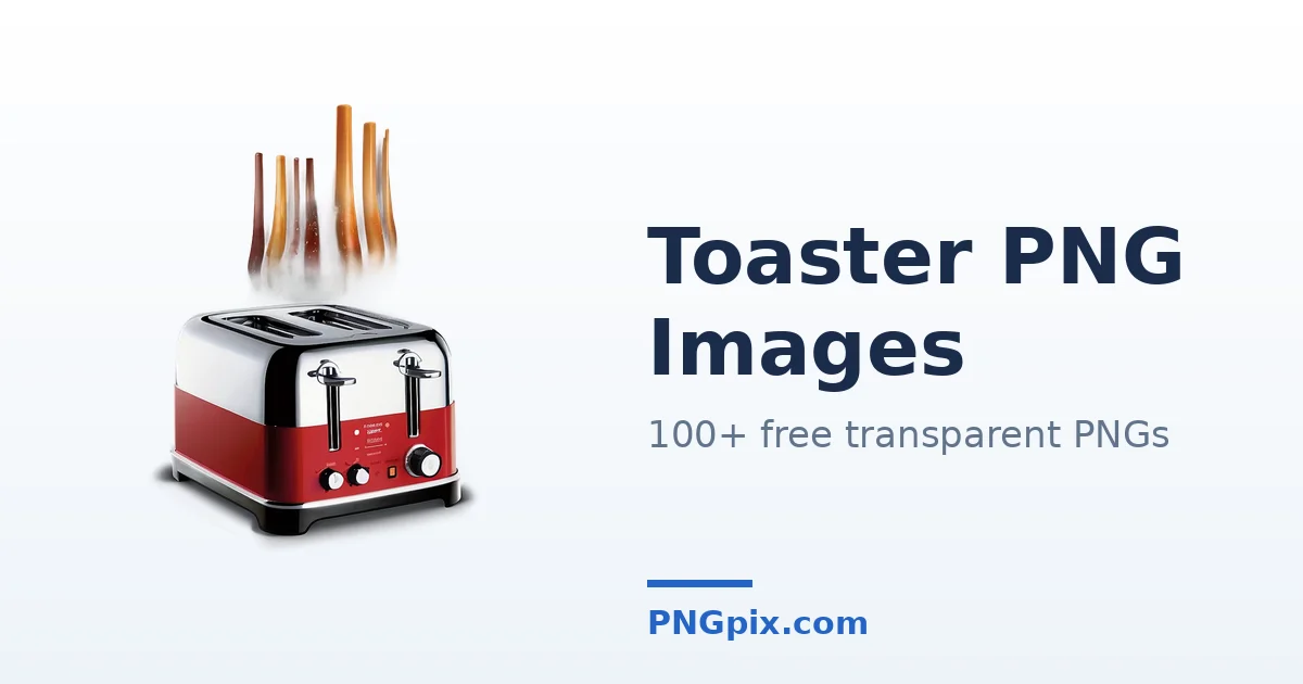 Toaster PNG images