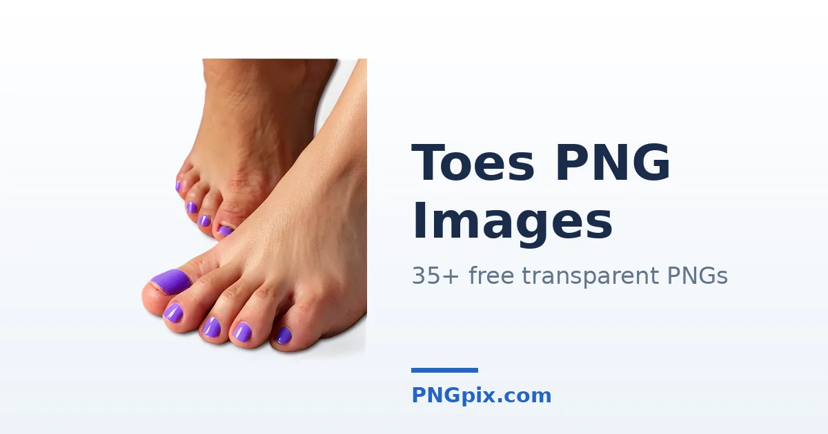 Toes PNG images
